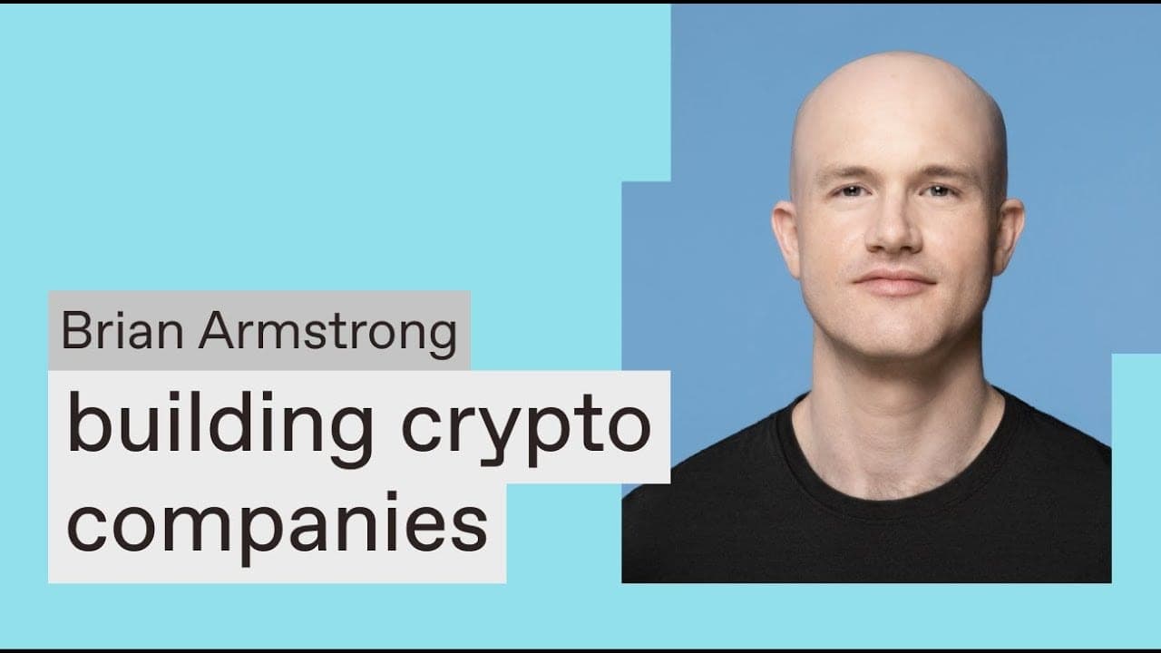 Building and Scaling a Crypto Company (Brian Armstrong)